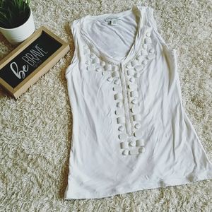 White House Black Market beaded tank